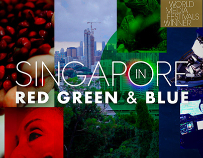CNA: Singapore In Red Green & Blue
