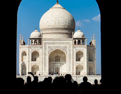 Taj Mahal Archway