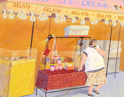 Ice-cream stand