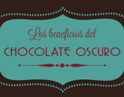 Los beneficios del Chocolate Oscuro / Dark Chocolate