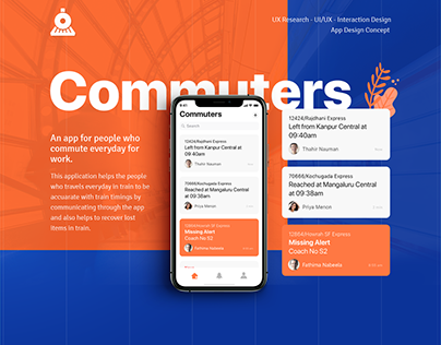 Commuters App UX Research & Design