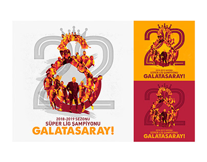 22nd time Champion Galatasaray announcement