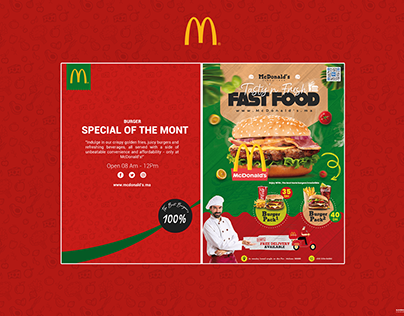 McDonald's - ( Flyer & Brochure )