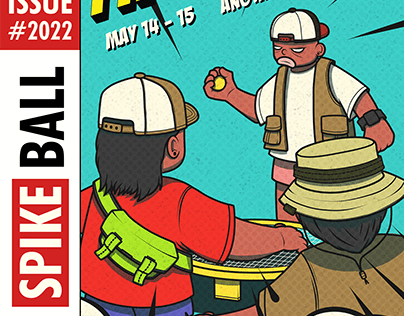 Dumaguete City spikeball game "HAPAK" event poster