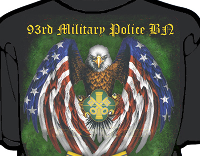 Military Police T-Shirt Mock-ups