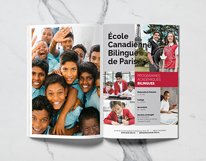 École Canadienne Bilingue de Paris : affiche