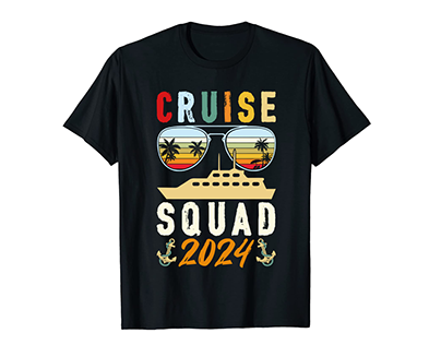 Cruise Squad T-shirt Design Bundle
