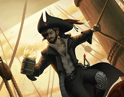 Corazón the Ballena, the rogue pirate