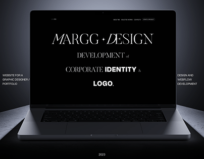 web design/development for graphic designer portfolio