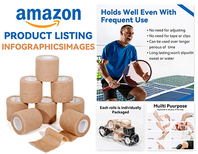 Amazon Listing Infographics lmages ▏▏bandages