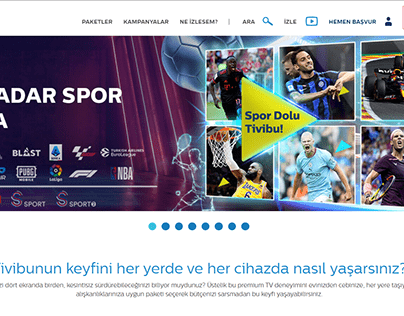 Türk Telekom Tivibu Web Sitesi Banner