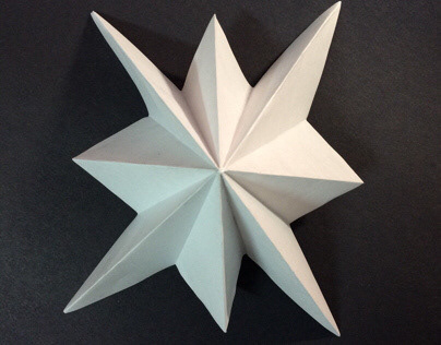 Simple White Paper Folds