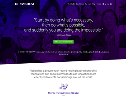 FissionStrategy.com Website Redesign & Development