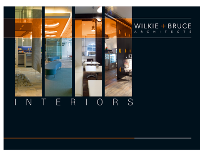 Creation of a brand for Wilkie & Bruce Architects.