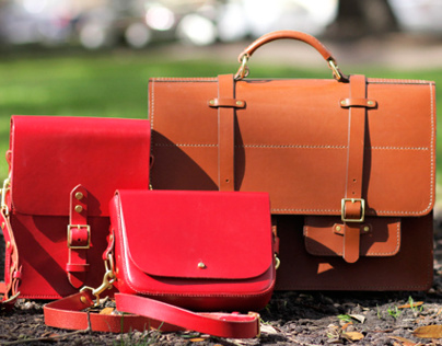 Brand elements for Koronya handbag