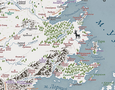 Westeros and Essos map