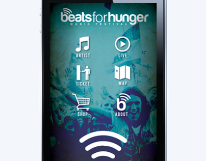 BeatsforHunger - Music Festival Branding