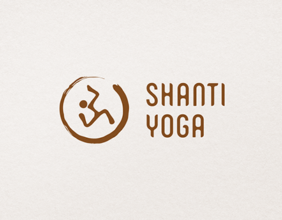 Shanti Yoga | Logo design, branding & visual identity