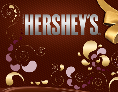 Art for a POP Display for Hershey's products