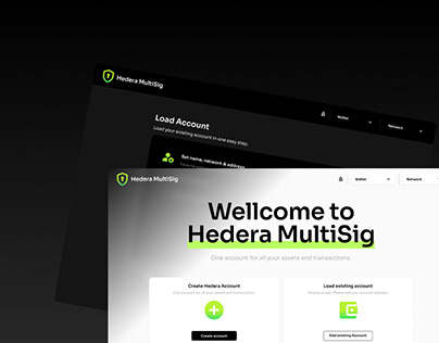 Hedera Multisig CS – UI/UX Web3 Design