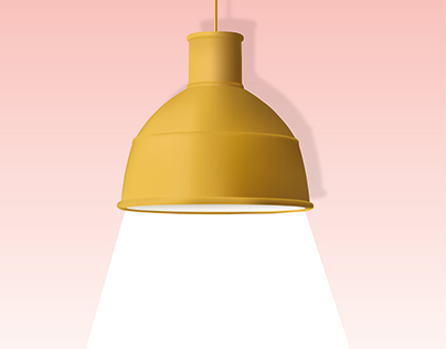 Realistic design lamp