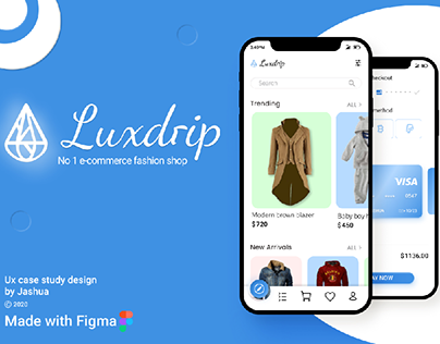 Luxdrip app Ux case study