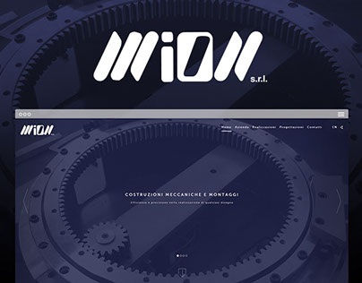 Mion Srl website