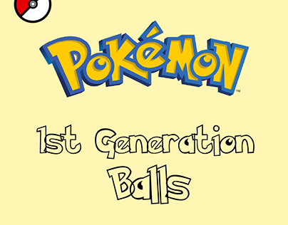 1st Generation Poke Balls