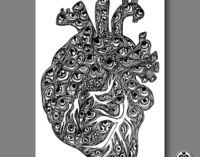 Blinkin Heart (12x18 Prints Available)