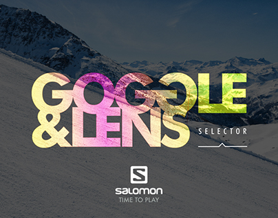 Goggle & Lens SELECTOR