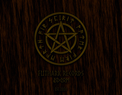 Futhark Records - Mockup Record Label Project