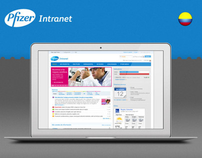 Pfizer Colombia intranet