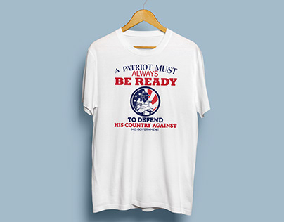 patriot t shirt design