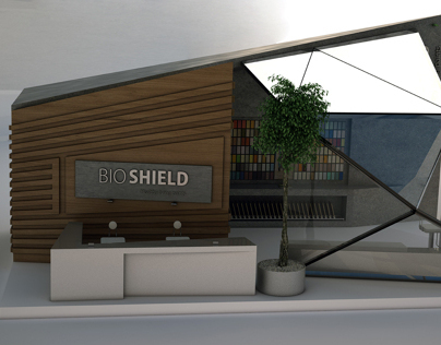 BIO SHIELD concept pavilion