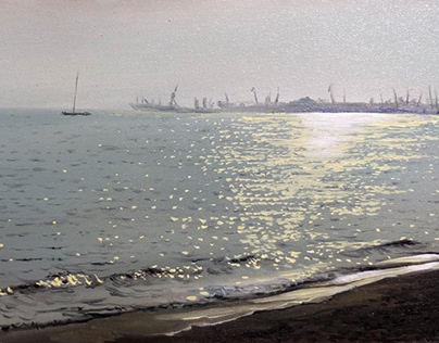 Port,oil on canvas