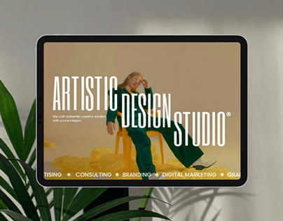 Artistic Studio Creative Agency - UI/UX