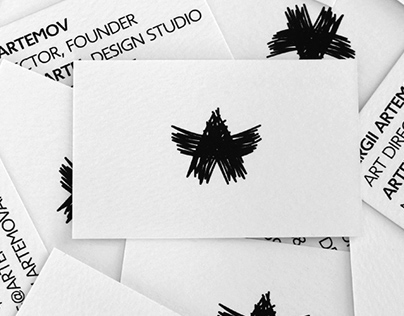 ARTEMOV ARTEL design studio identity