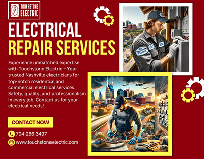 Commercial electrician services