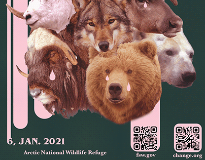 ANWR Poster (Graphics & the Computer Course) 2021