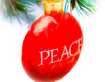 "Christmas Peace" Christmas Card