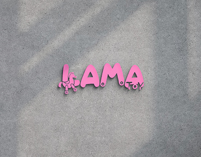 LAMA TOY - Logotype, branding