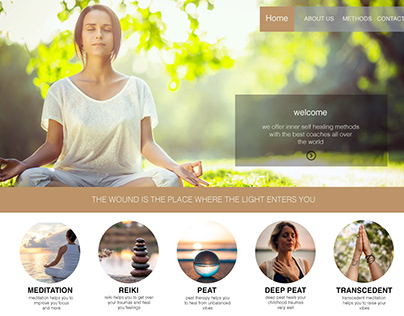 innerself healing website interface
