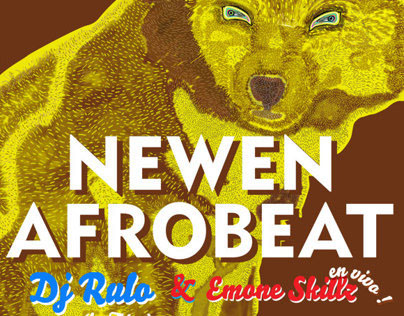 Newen Afrobeat Afiches