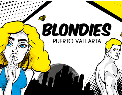 Blondies(México) | Diseño de tienda y merchansiding