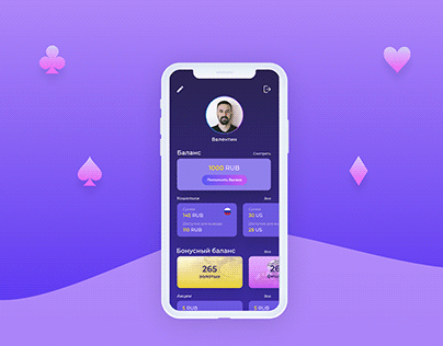 Online Casino App UI UX