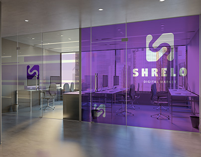 Shrelo Digital Technology Logo - Brand Identity