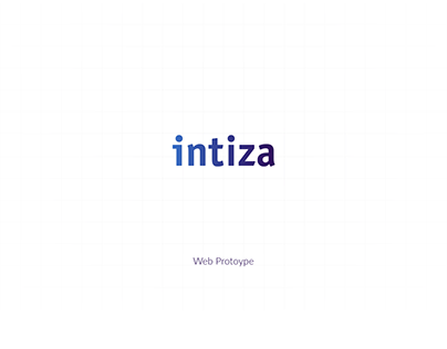 Intiza Web Design Prototype | 2017