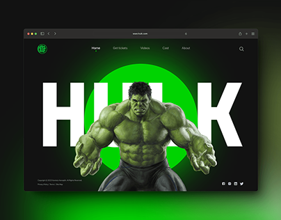 Web Page UI l Hulk