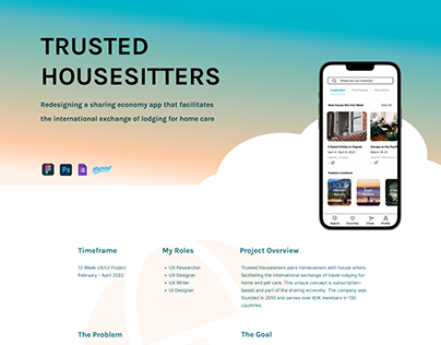 Trusted Housesitters - Unsolicited App Redesign
