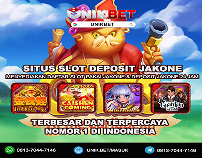 Situs Slot Deposit Jakone Nomor 1 Terbesar Di Indonesia
